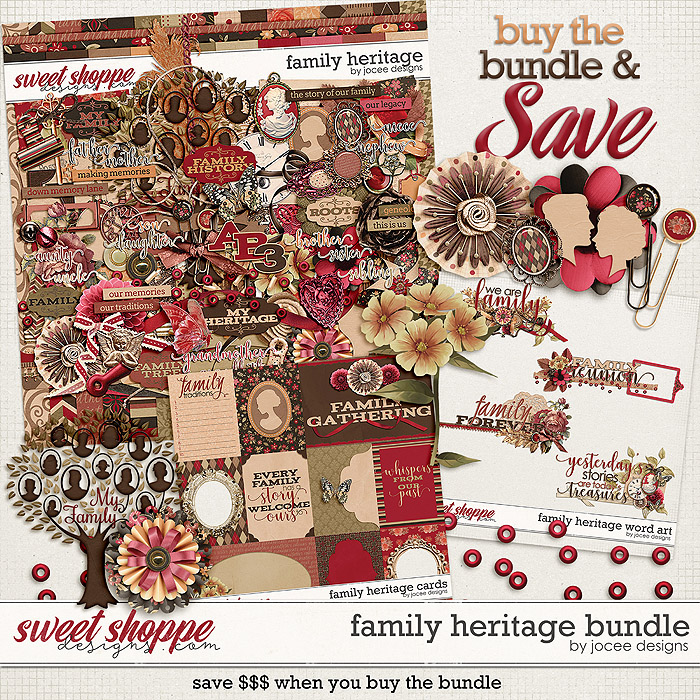 Family Heritage Bundle by JoCee Designs