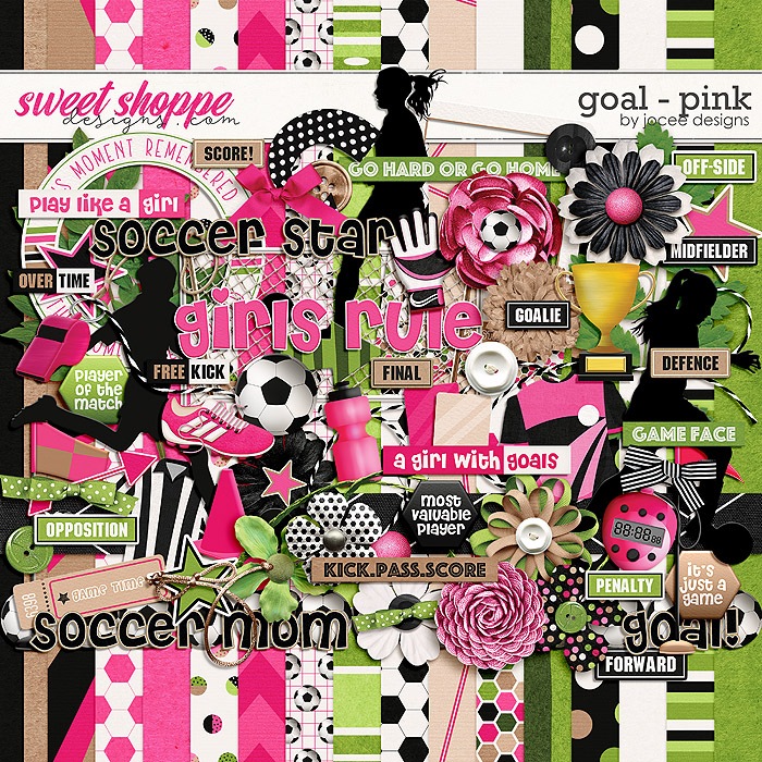 Goal Pink by JoCee Designs