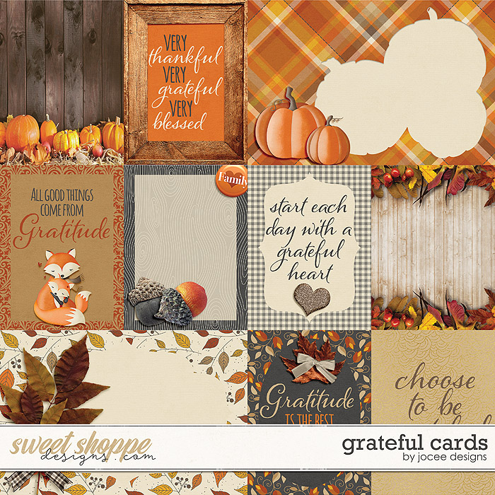 Grateful Cards by JoCee Designs