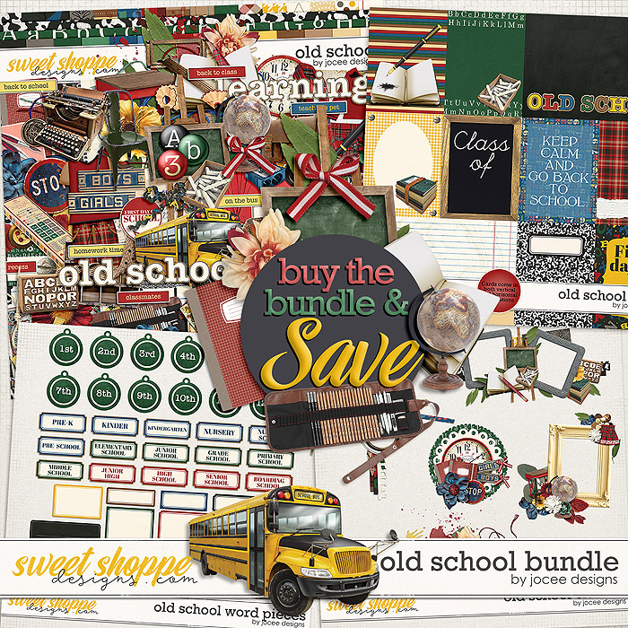 Old School Bundle by JoCee Designs