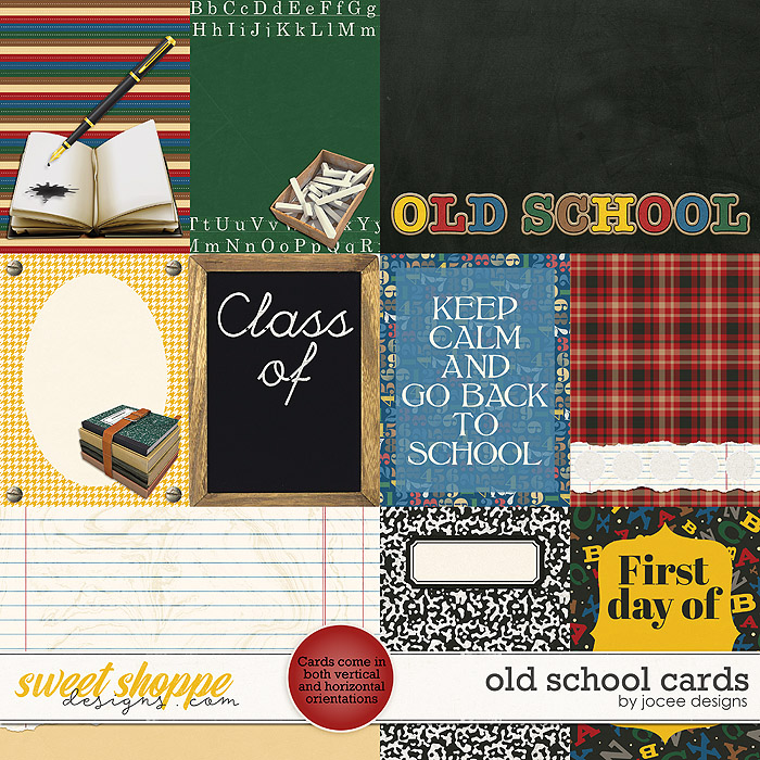 Old School Cards by JoCee Designs