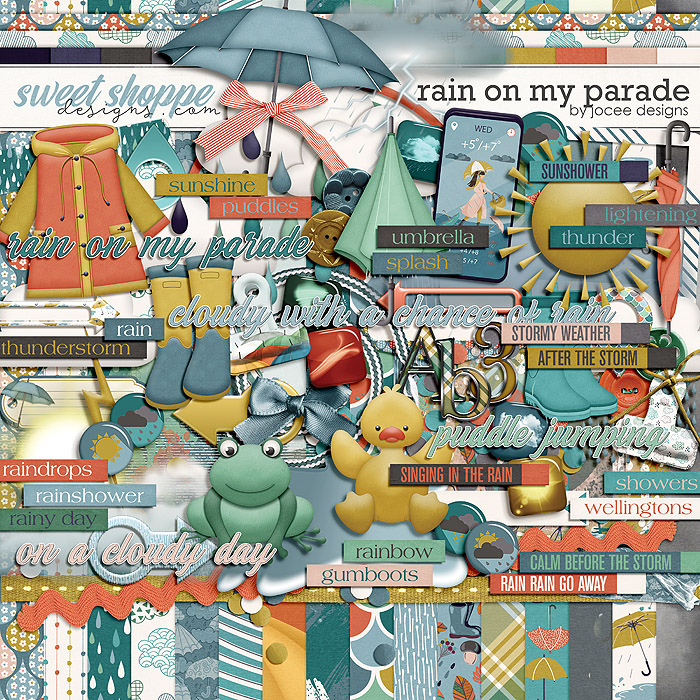 Rain on my Parade by JoCee Designs