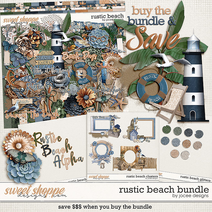 Rustic Beach Bundle by JoCee Designs