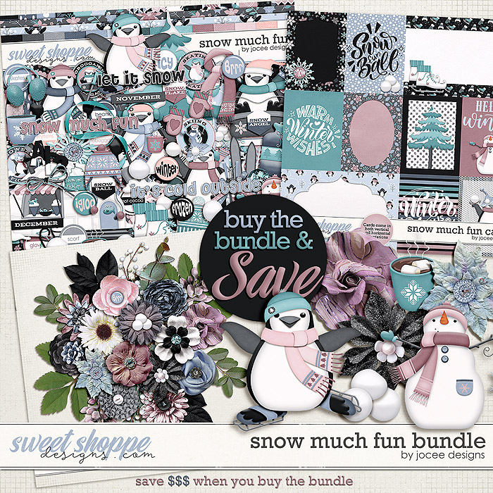 Snow Much Fun Bundle by JoCee Designs