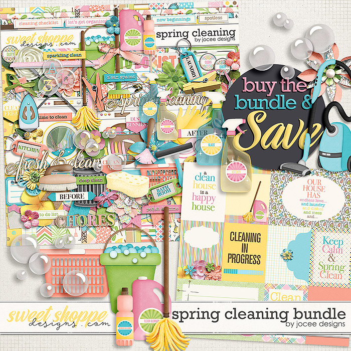 Spring Cleaning Bundle by JoCee Designs