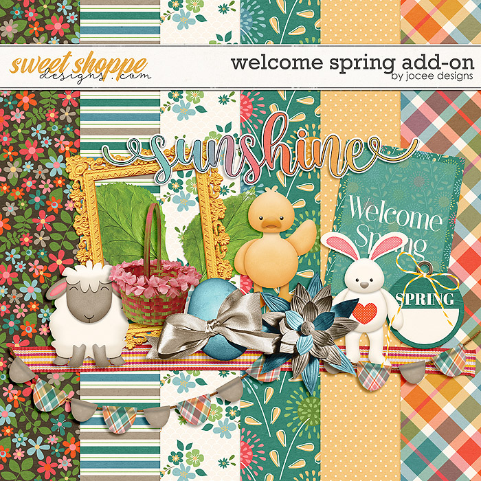 Welcome Spring Add-On by JoCee Designs
