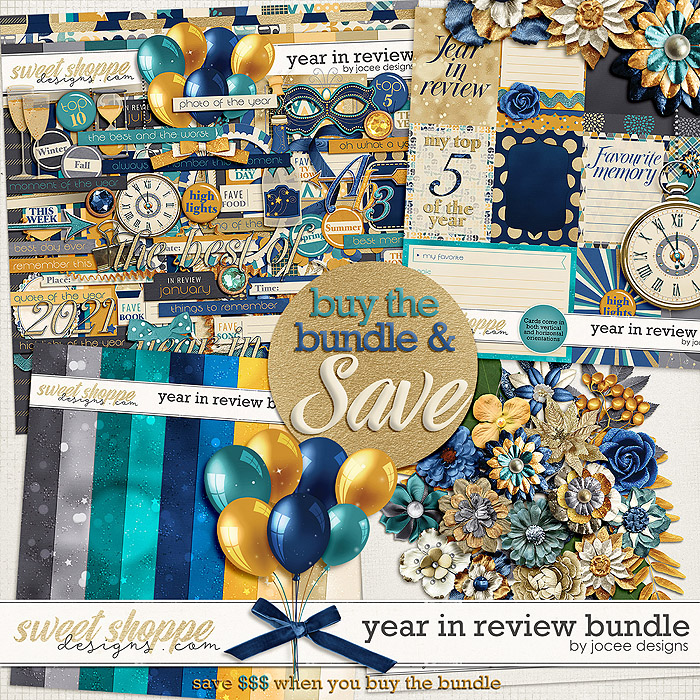 Year in Review Bundle by JoCee Designs