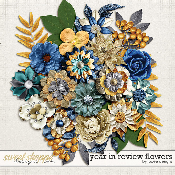 Year in Review Flowers by JoCee Designs