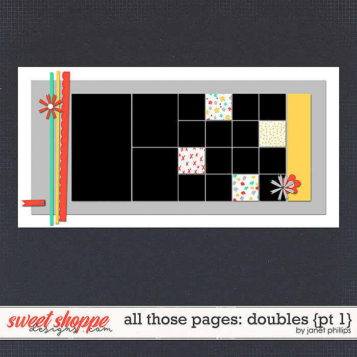 ALL THOSE PAGES: DOUBLES {part 1} by Janet Phillips ALL THOSE PAGES: DOUBLES {part 1} by Janet Phillips