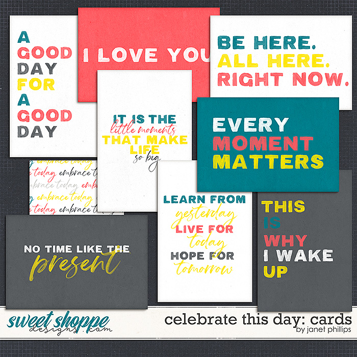 CELEBRATE THIS DAY: JOURNALING CARDS by Janet Phillips CELEBRATE THIS DAY: JOURNALING CARDS by Janet Phillips