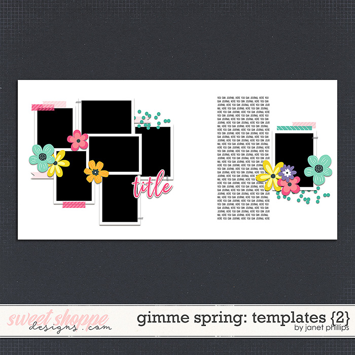 Gimme Spring Templates 2 by Janet Phillips