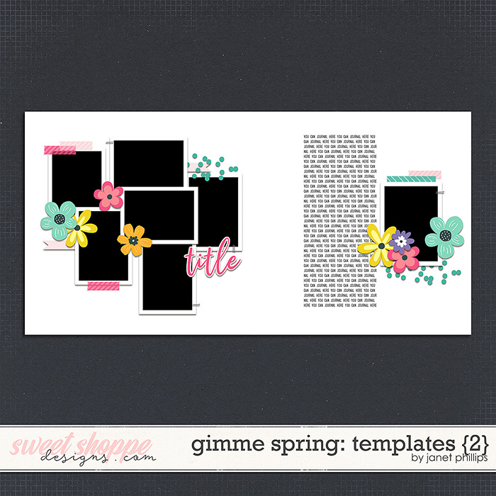 Gimme Spring Templates 2 by Janet Phillips Gimme Spring Templates 2 by Janet Phillips