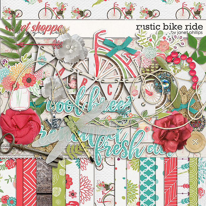 Rustic Bike Ride by Janet Phillips