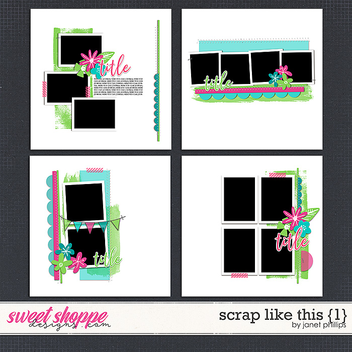 Scrap Like This {1} by Janet Phillips