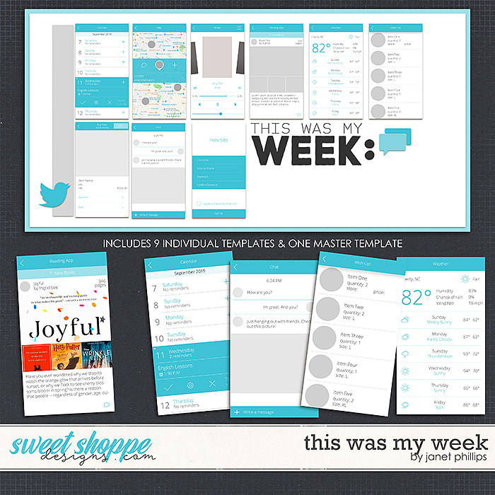 THIS WAS MY WEEK by Janet Phillips THIS WAS MY WEEK by Janet Phillips