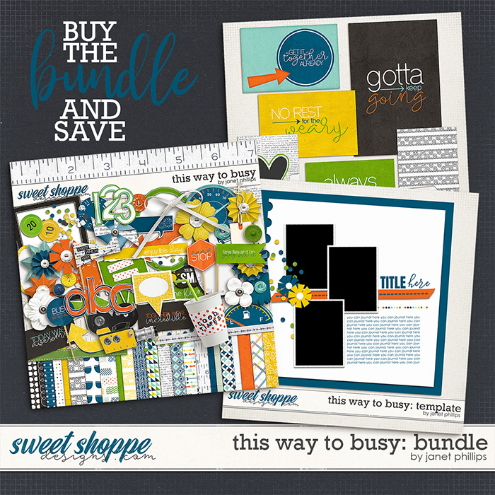 THIS WAY TO BUSY: The Bundle by Janet Phillips