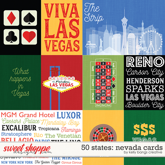 50 States: Nevada Cards by Kelly Bangs Creative