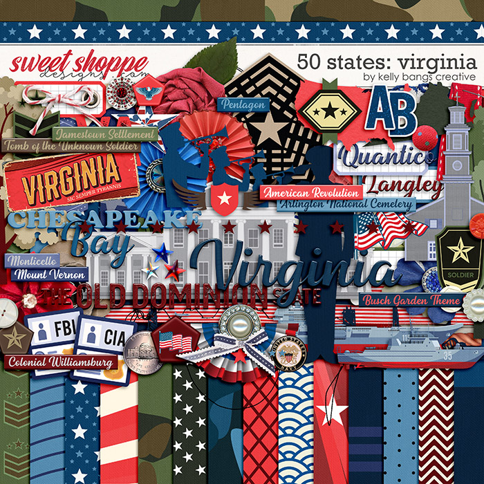 50 States: Virginia by Kelly Bangs Creative