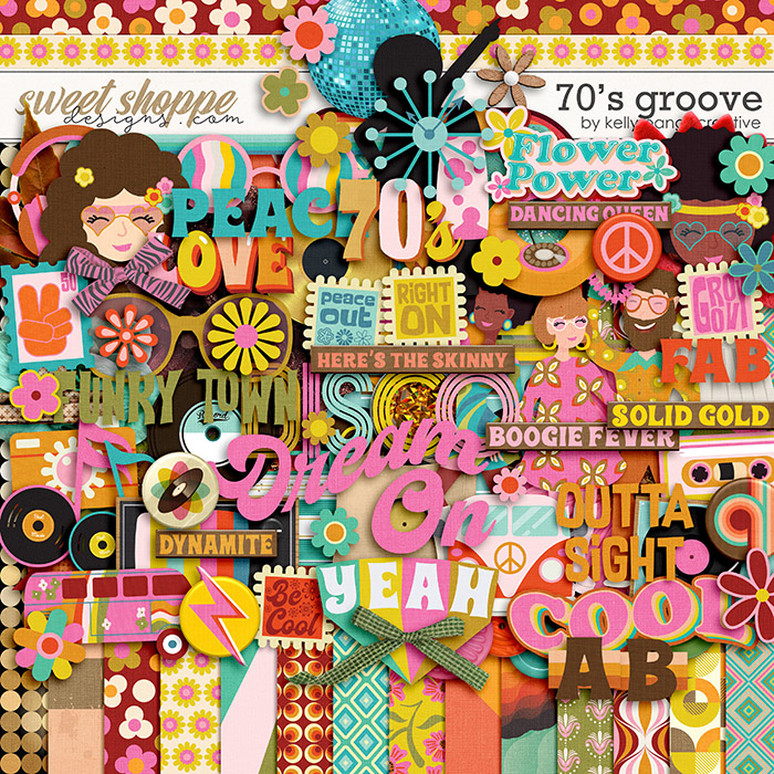 70's Groove by Kelly Bangs Creative