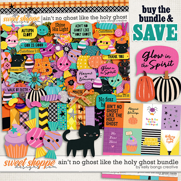 Ain't No Ghost Like the Holy Ghost Bundle by Kelly Bangs Creative
