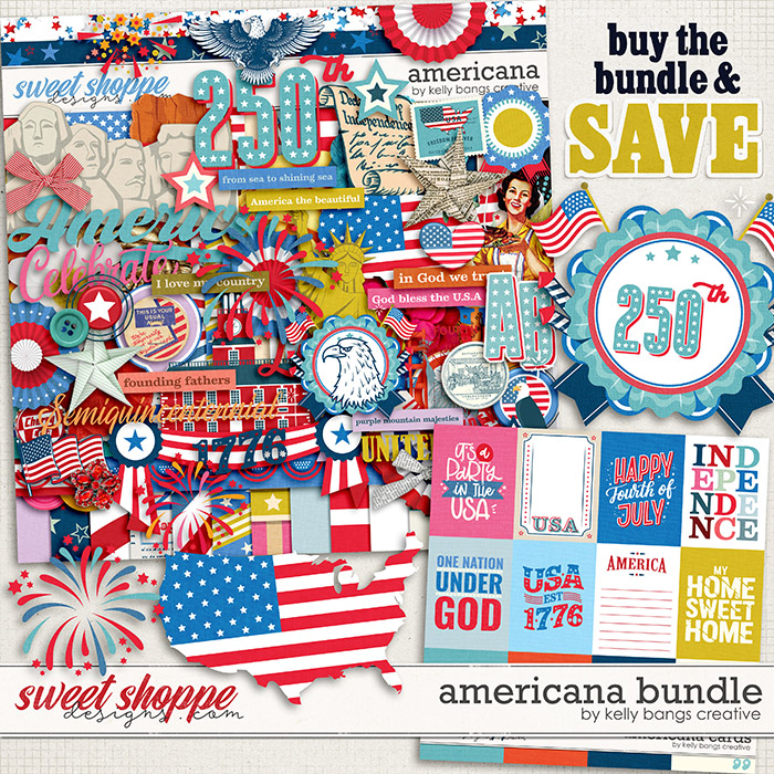 Americana Bundle by Kelly Bangs Creative