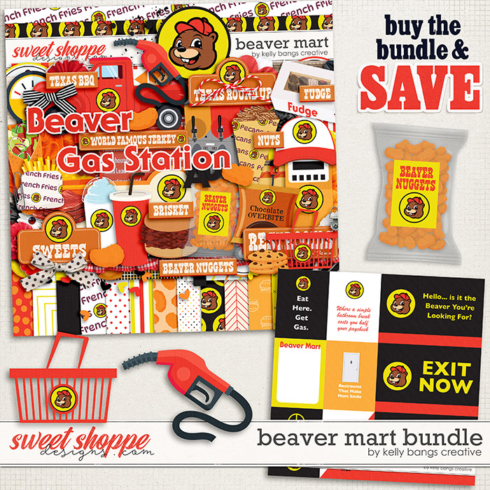 Beaver Mart Bundle by Kelly Bangs Creative