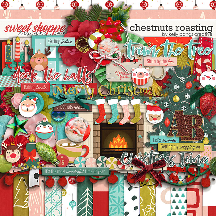 Chestnuts Roasting by Kelly Bangs Creative