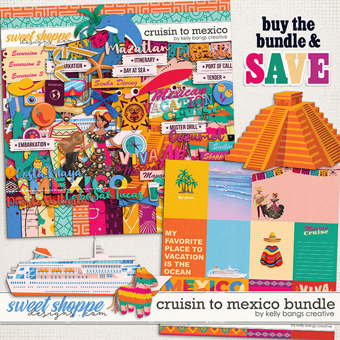 Cruisin to Mexico Bundle by Kelly Bangs Creative