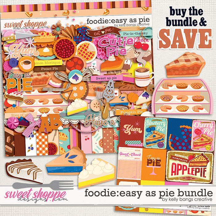 Foodie: Easy as Pie Bundle by Kelly Bangs Creative