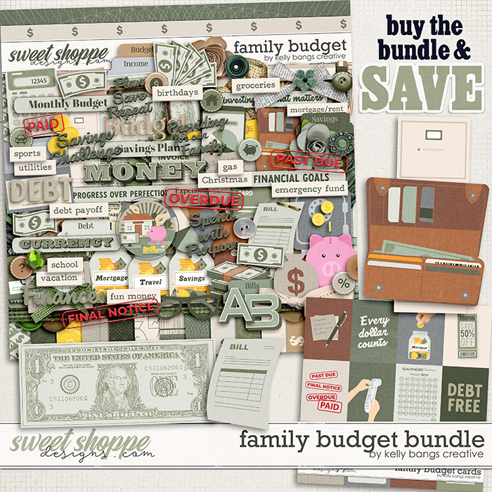Family Budget Bundle by Kelly Bangs Creative