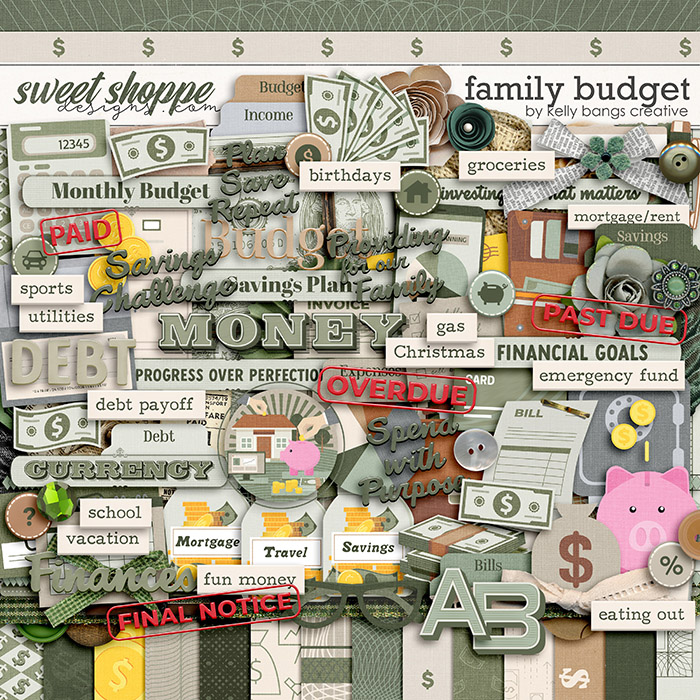 Family Budget by Kelly Bangs Creative