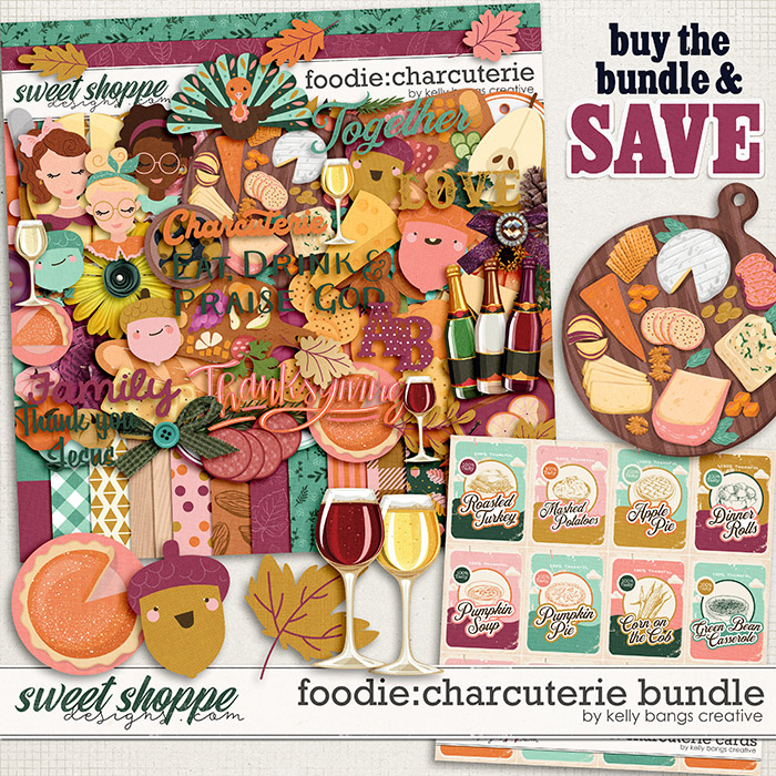 Foodie: Charcuterie Bundle by Kelly Bangs Creative