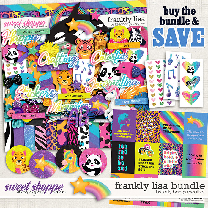 Frankly Lisa Bundle by Kelly Bangs Creative