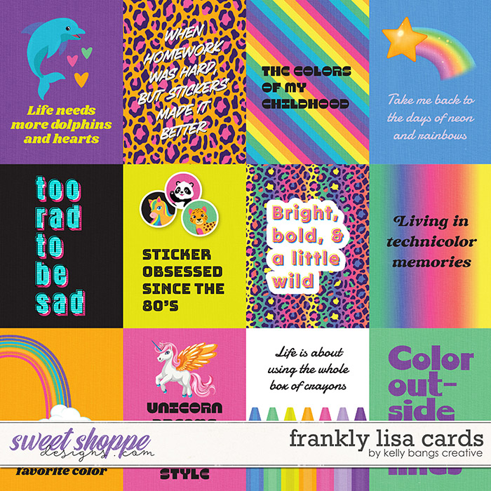 Frankly Lisa Cards by Kelly Bangs Creative
