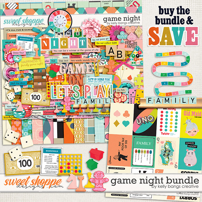 Game Night Bundle by Kelly Bangs Creative