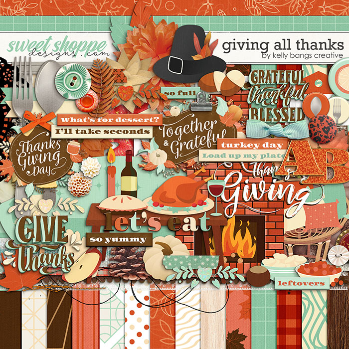 Giving All Thanks by Kelly Bangs Creative