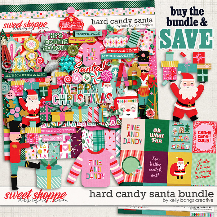 Hard Candy Santa Bundle by Kelly Bangs Creative
