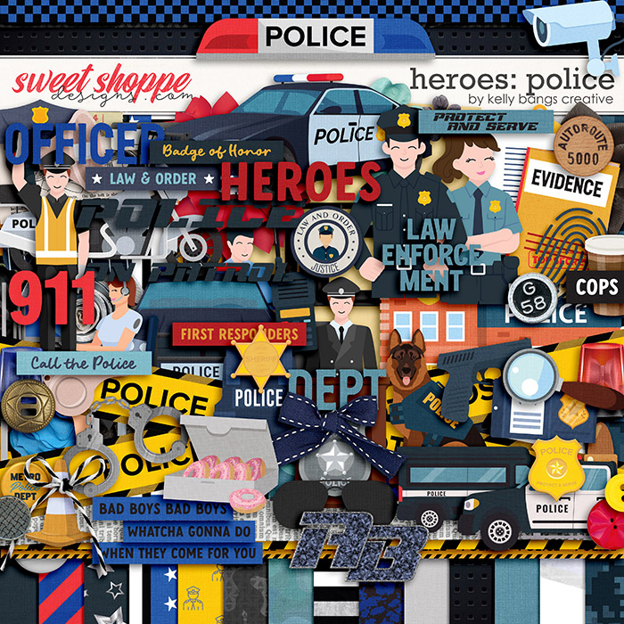Heroes: Police by Kelly Bangs Creative