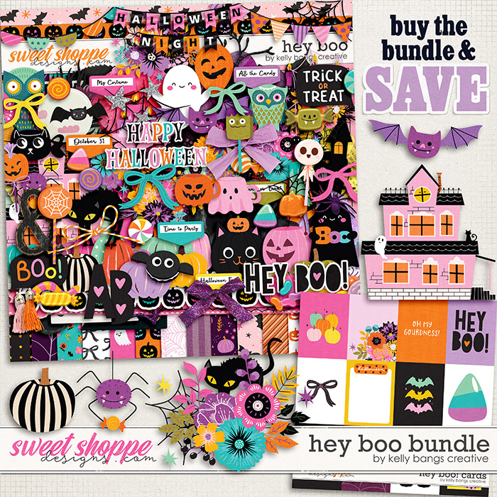 Hey Boo Bundle by Kelly Bangs Creative