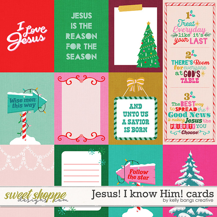 Jesus! I Know Him! Cards by Kelly Bangs Creative