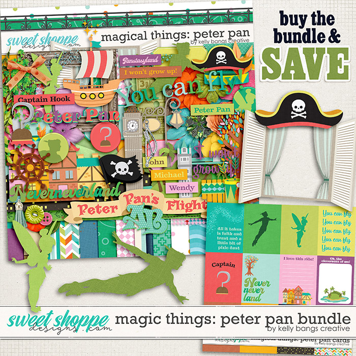 Magical Things: Peter Pan Bundle by Kelly Bangs Creative