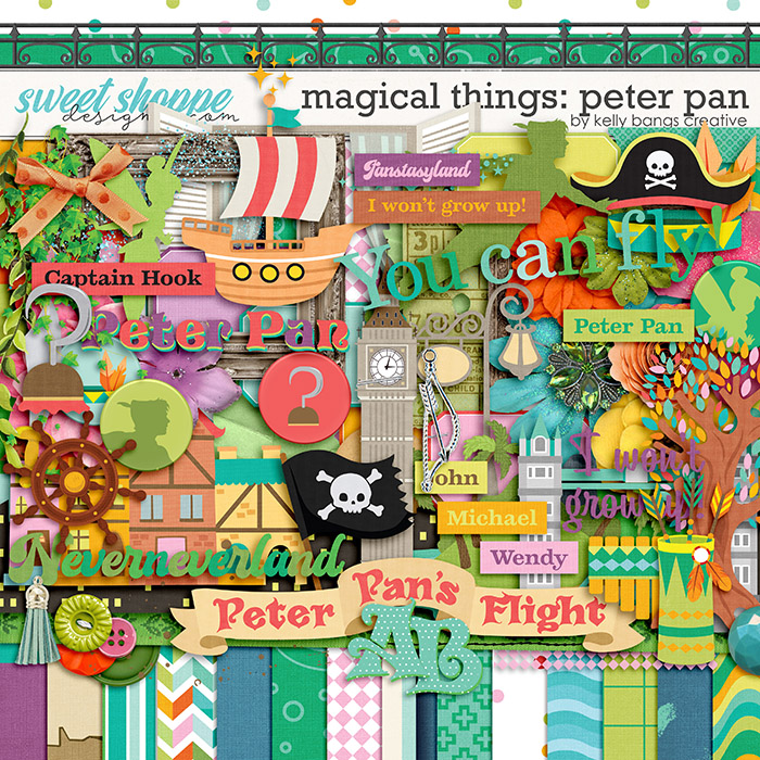 Magical Things: Peter Pan by Kelly Bangs Creative