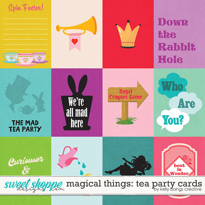 Magical Things: Tea Party Cards by Kelly Bangs Creative
