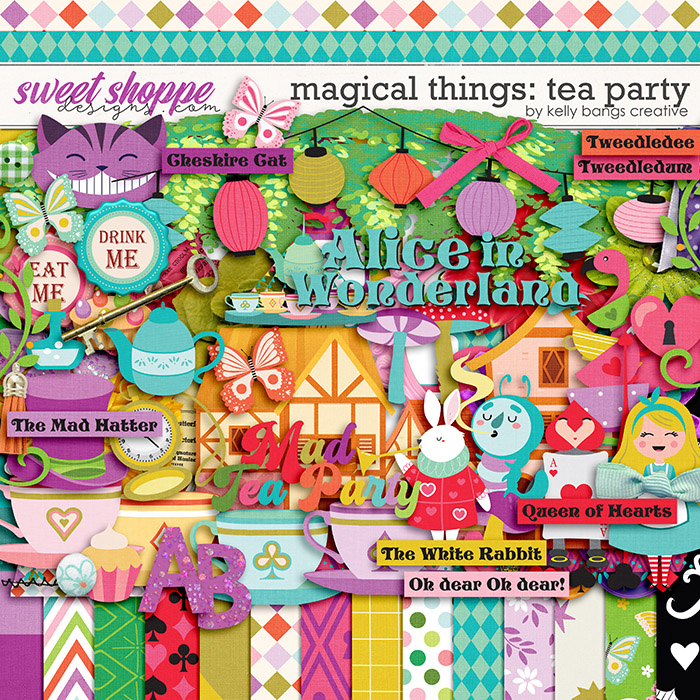 Magical Things: Tea Party by Kelly Bangs Creative