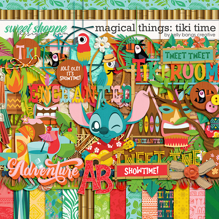 Magical Things: Tiki Time by Kelly Bangs Creative