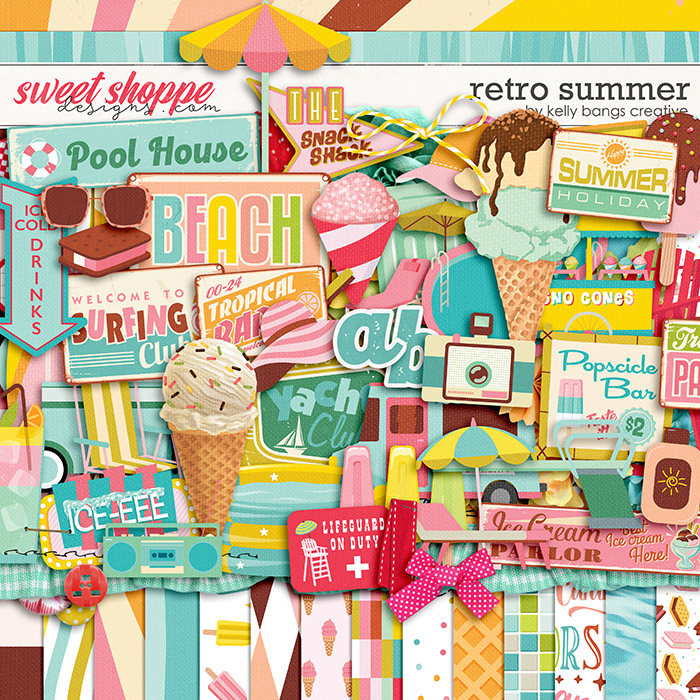 Retro Summer by Kelly Bangs Creative
