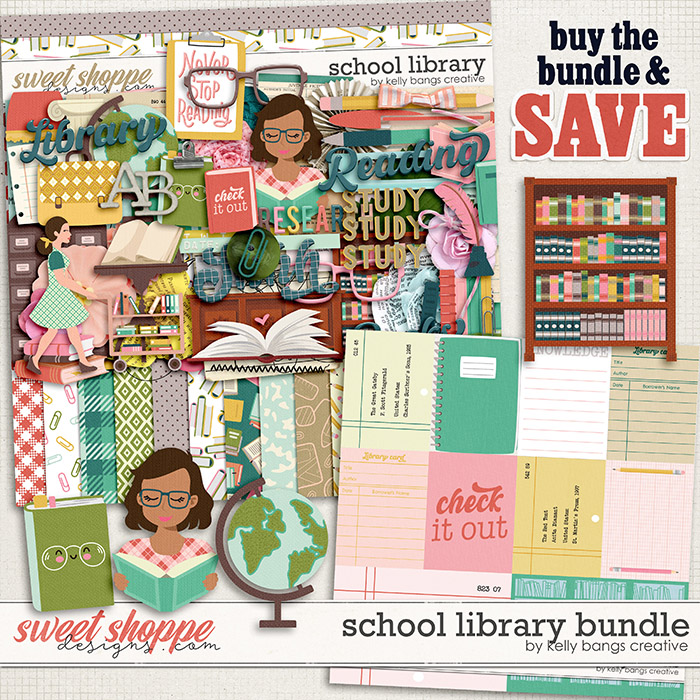 School Library Bundle by Kelly Bangs Creative