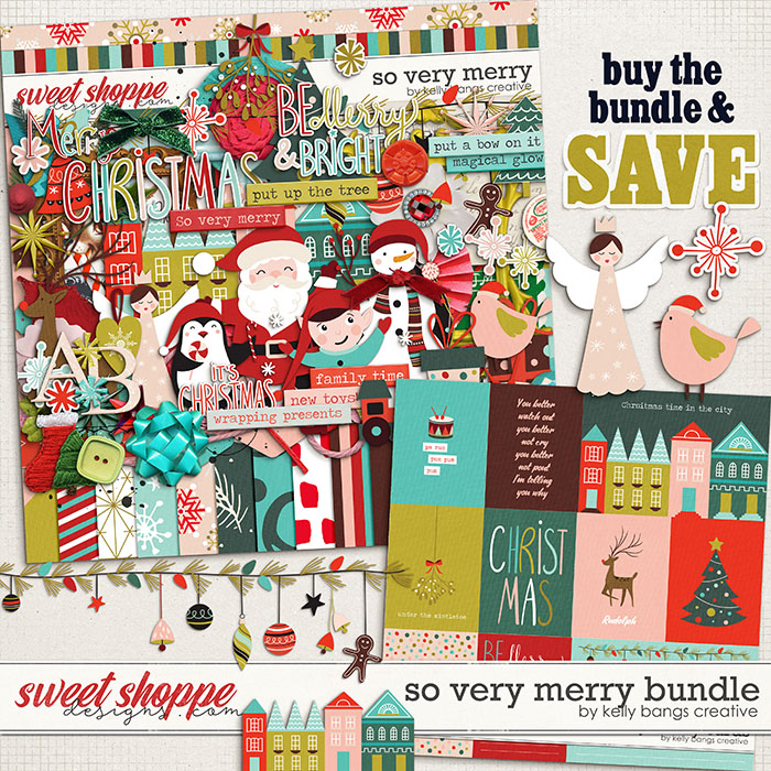 So Very Merry Bundle by Kelly Bangs Creative