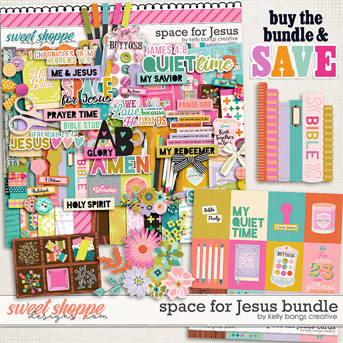 Space for Jesus Bundle by Kelly Bangs Creative