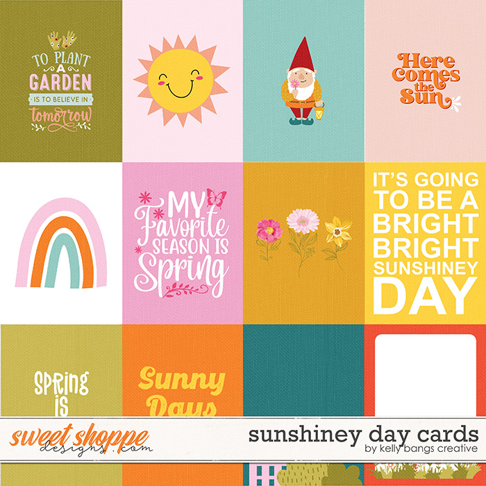 Sunshiney Day Cards by Kelly Bangs Creative